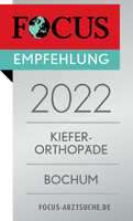 FOCUS Empfehlung 2022 - Kieferorthopäde Bochum