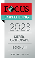 FOCUS Siegel 2023 - Kieferorthopädie Bochum